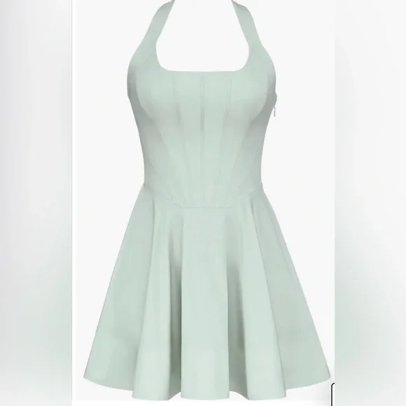 House of CB Sasha Halter Mini Dress - Picture 4 of 4